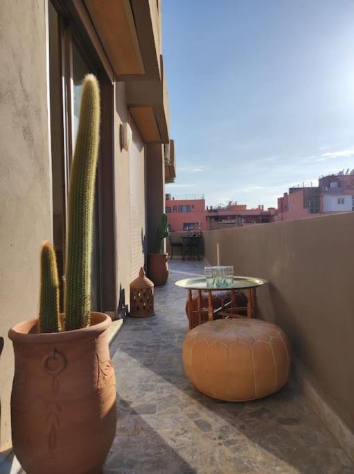 Apartament Plein Centre Marrakech, Grand Balcon Filant Marrakesz Zewnętrze zdjęcie