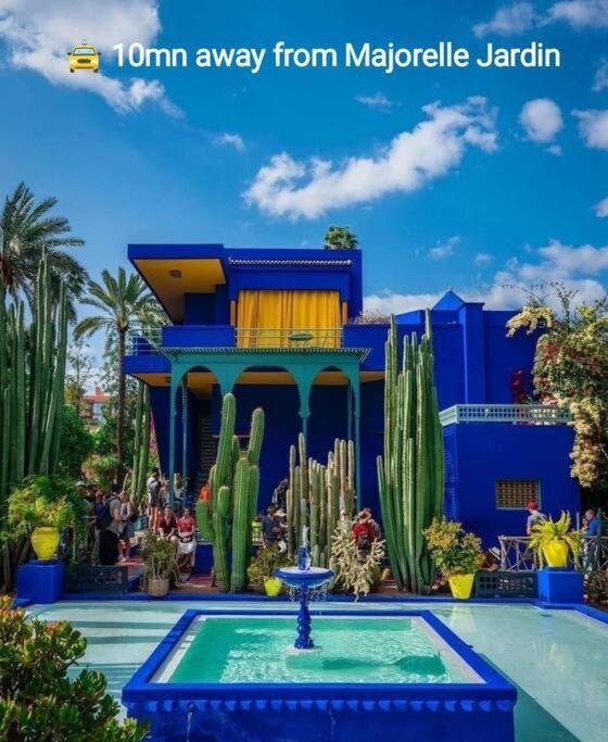 Apartament Plein Centre Marrakech, Grand Balcon Filant Marrakesz Zewnętrze zdjęcie